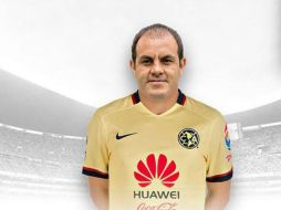 Su participación en el partido es por motivo de los 100 años de la fundación del club. ESPECIAL / clubamerica.com.mx