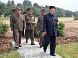 El pasado día 6 de este mes Corea del Norte puso en órbita un satélite. AFP / ARCHIVO