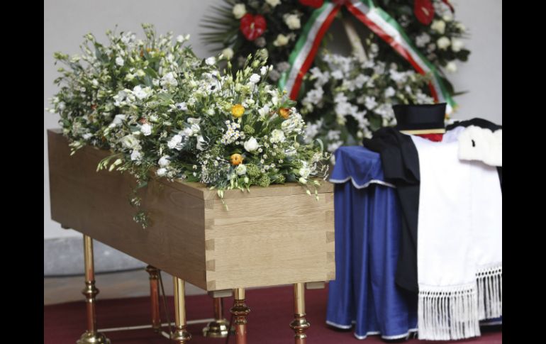 El cuerpo de Eco será cremado durante una ceremonia privada. AP / A. Calanni