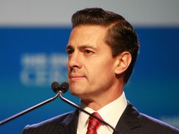 Peña dice que hay estabilidad y baja inflación, lo que se traduce en más inversión y que demuestra la confianza hacia el país. EFE / D. Prieto