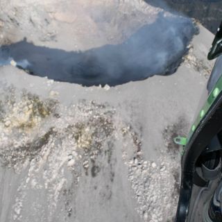 Confirman destrucción de domo en cráter de Volcán El Colima