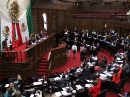Urgen aprobar la reforma constitucional en el Congreso michoacano, para poner fin a la inmunidad de funcionarios públicos. TWITTER / @CongresoMich