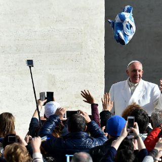 Agradecen al Papa su visita a México cantando 'La Guadalupana'