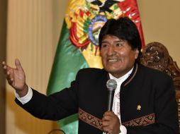 Morales dice que todo esto es parte de la democracia. AFP / A. Raldes