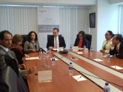 Este miércoles, la CEAV y el Instituto de las Mujeres en Xalapa firman un convenio de colaboración. . TWITTER /  @CEAVmex