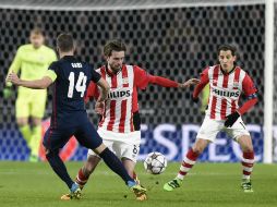 El mexicano Andrés Guardado regresó al juego tras su lesión. AFP / J. Thys