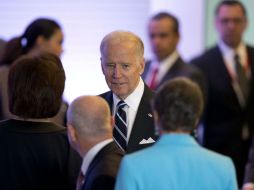 Después, el Presidente de la República y Joe Biden desarrollaron una reunión más ampliada con el gabinete. AP / R. Blackwell