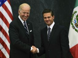 El Jefe del Ejecutivo asevera que México y Estados Unidos han estrechado su relación y ampliado sus temas de trabajo. AFP / R. Schemidt