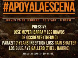El evento es también una plataforma para apoyar la escena local. ESPECIAL /