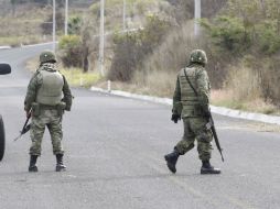 Personal de la Procuraduría de Justicia del Estado resguardó el camino que comunica al poblado de Estación Modesto. EL INFORMADOR / ARCHIVO