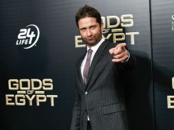 Toque diferente. Gerard Butler se mete en el papel de un dios consumido por la ambición. AFP /