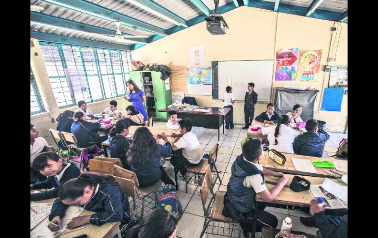 En las aulas. Uno de los objetivos del curso es dignificar la profesión de los maestros. EL INFORMADOR /