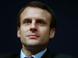 Emmanuel Macron durante un encuentro con representantes rurales. AFP / T. Samson