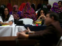 Ante el tribunal, las victimas expusieron cómo enfermaron luego de haber sido violadas y esclavizadas durante seis meses. EFE / L. Soto