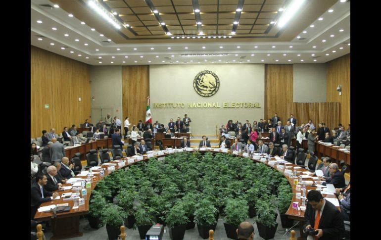 El Consejo General del INE presentó este jueves el informe anual de gestión de la Contraloría General del 2015. NTX / ARCHIVO