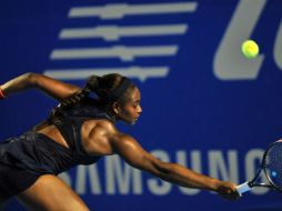 Stephens pasó una sencilla noche en donde superó su rival en tan sólo 54 minutos de partido. AFP / P. Pardo