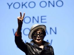 Yoko Ono estuvo hace unas semanas en México. EFE / J. Lane