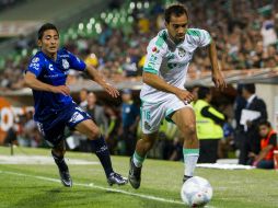 Al minuto 14 el conjunto de La Franja se puso al frente en el marcador. MEXSPORT / E. De la Torre