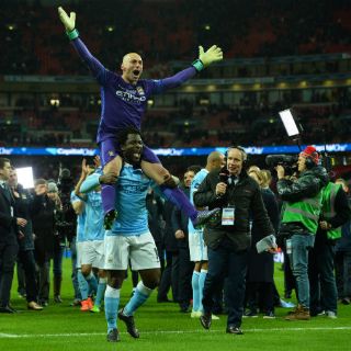 Caballero, el héroe del City campeón