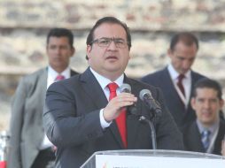 En conferencia de prensa, lamenta los señalamientos sobre las observaciones realizadas por la Auditoría Superior al estado. NTX / ARCHIVO