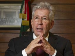 A finales de 2014, Gerardo Ruiz Esparza, secretario de Comunicaciones y Transportes, erogó un millón 192 mil pesos en dos viajes. SUN / ARCHIVO