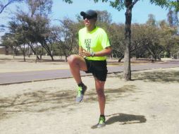 Raúl Miramontes comenzó a hacer deporte por recomendación médica, hoy la actividad se ha vuelto un hábito. ESPECIAL /