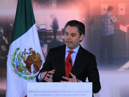 Nuño expuso que se valora que no hay condiciones para los cierres y no se justifica el que ninguna escuela lo haga por ese motivo. NTX / J. Espinosa