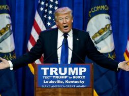 México ha sido uno de los blancos preferidos de las críticas del aspirante presidencial republicano Donald Trump. AP / J. Bazemore