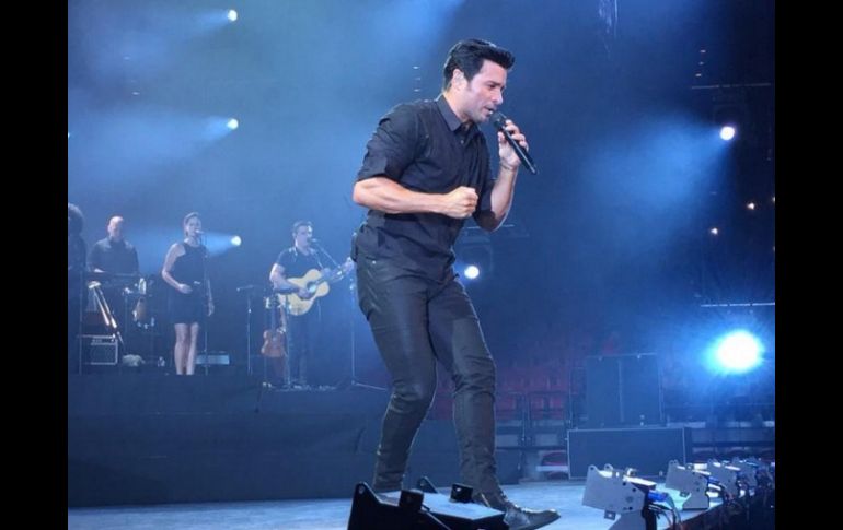 El tour terminará tras cantar en más de 15 ciudades y ofrecer su espectáculo a más de 250 mil personas. TWITTER / @chayannemusic