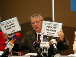 Pascual Feria, presidente de la Anafarmex, dice que 11 mil 300 fueron de la reserva del Gobierno  se direccionaron al sector privado. SUN / J. C. Reyes