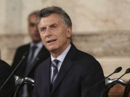 Macri denunció que recibió un Estado marcado por la corrupción, al inaugurar el periodo de sesiones. EFE / D. Fernández
