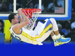 Curry pasa por la mejor etapa de su carrera como profesional. AFP /