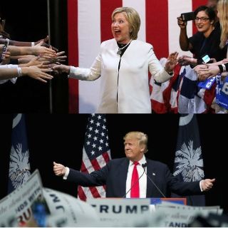 Clinton y Trump arañan la candidatura