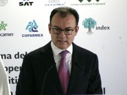 Luis Videgaray. Hacienda anunció un recorte de 132 mil millones de pesos para todo este año.  /