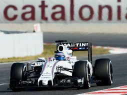 Valtteri Bottas y su Williams lograron la mejor vuelta con neumáticos extra blandos. AFP / J. Lago