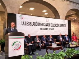 Aurelio Nuño señala que el financiamiento de las universidades es un reto importante. TWITTER / @aurelionuno