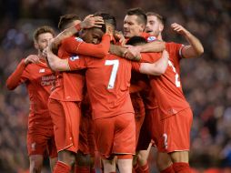 En la parte complementaria fue cuando el Liverpool anotó su tercer gol. EFE / P. Powell