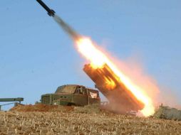 Corea del Norte suele llevar a cabo este tipo de lanzamientos de misiles de corto alcance. EFE /