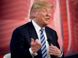 El magnate refrenda que la epidemia de drogas en los Estados Unidos viene de México y por eso creará un muro. AP / ARCHIVO