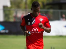 El jugador sufre una lesión muscular, que lo tiene en duda para el encuentro del sábado ante Santos Laguna. MEXSPORT / C. de Marchena