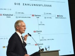 El informe reveló también transferencias de dinero a Qatar. EFE / A. Dedert