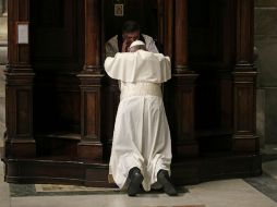 Hace tiempo, dijo que tiene la costumbre de confesarse al menos cada quince días. EFE / M. Rossi