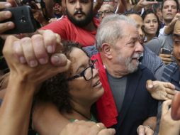 El exmandatario fue detenido y llevado a declarar. EFE / S. Moreira