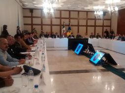 Aristóteles señaló que la estrategia de seguridad se centrará en el intercambio de información entre diferentes niveles de gobierno. EL INFORMADOR / F. Hernández