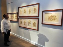 La exposición presenta la obra inédita y reciente de Cuevas en sus diferentes especialidades. NTX / P. Sánchez