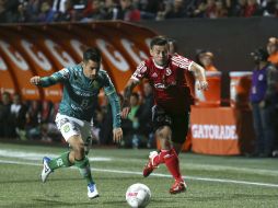 El partido se tornó aburrido, aunque ambos equipos trataron de realizar anotaciones. NTX / J. Jaramillo