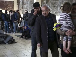 Los desplazados viven en campamentos en circunstancias difíciles debido a la escasez de alimentos y ayuda humanitaria. AP / Y. Karahalis