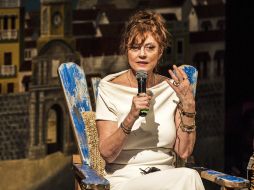 La actriz sostuvo que en EU los electores no están recibiendo la información correcta. AFP / R. Bossio