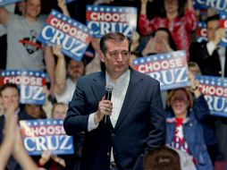 Según las proyecciones adelantadas Ted Cruz obtuvo casi la mitad de los votos. AP / ARCHIVO