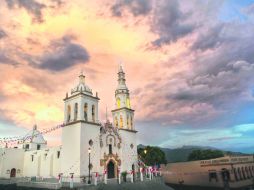 De ensueño. En la imagen, la parroquia del Santo Patrono que le da nombre a la ciudad. NTX /